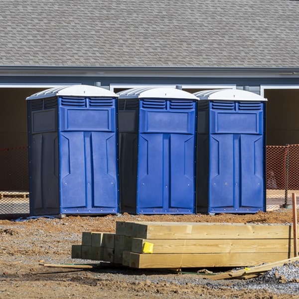 what is the maximum capacity for a single porta potty in Peerless MT